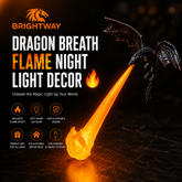 Dragon Breath Flame Night Light Decor 🔥