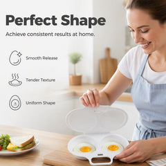 First 50 customers enjoy buy 1 get 1 free! ⏱️ Microwave Egg Cooker – Perfect boiled eggs in just 2 minutes