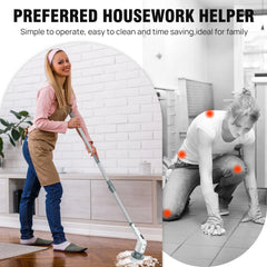 Electric Cleaning Brush – 9-in-1 Cordless Power Scrubber