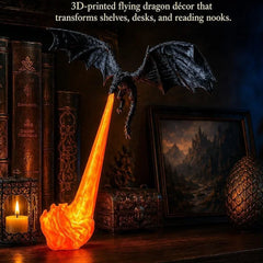 Dragon Breath Flame Night Light Decor 🔥