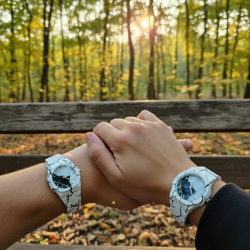 Tiger Aura Couple Watch Set